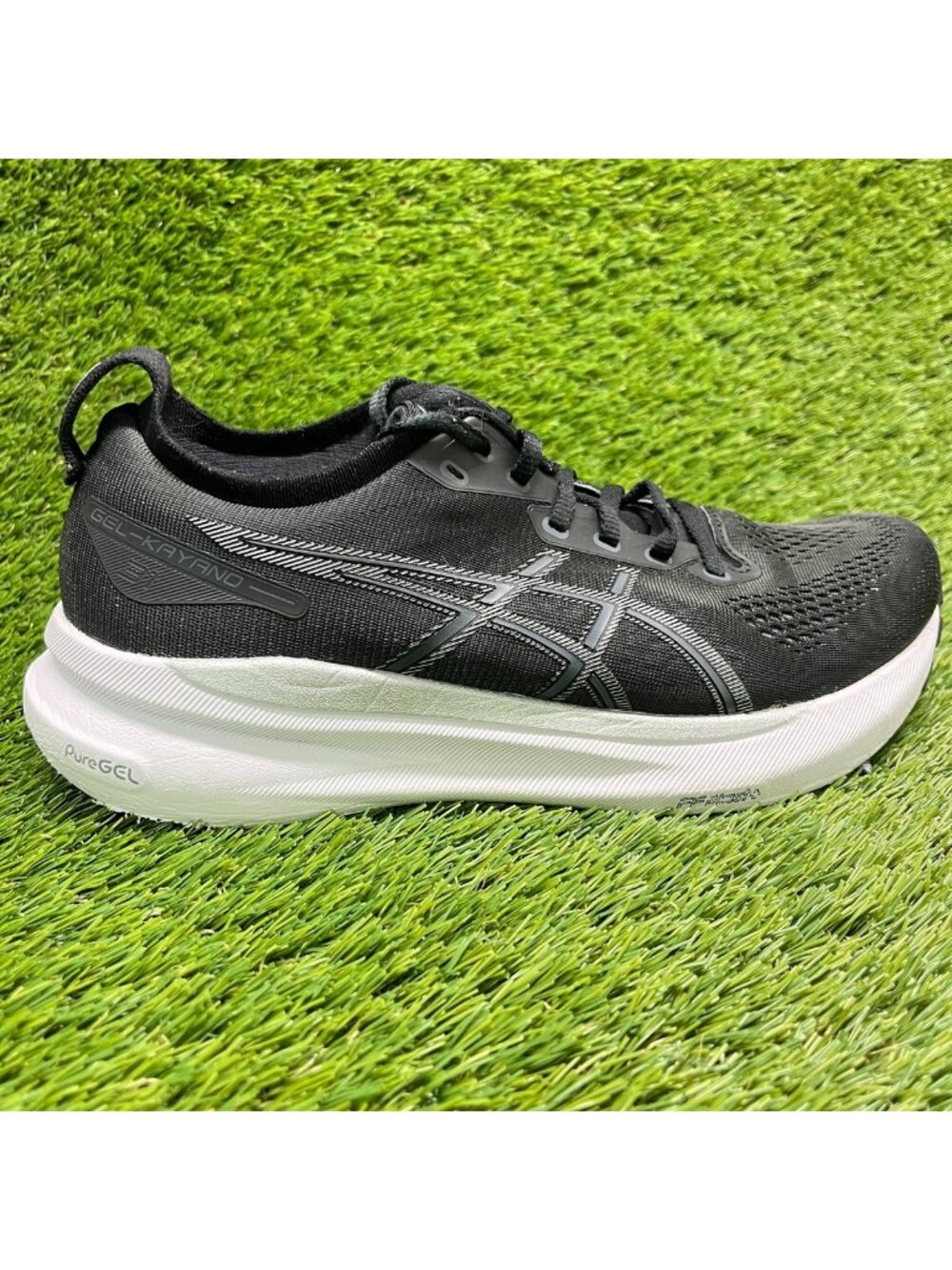 Asics Gel-Kayano 31 Womens Size 8.5 Black White Athletic Running Shoes Sneakers